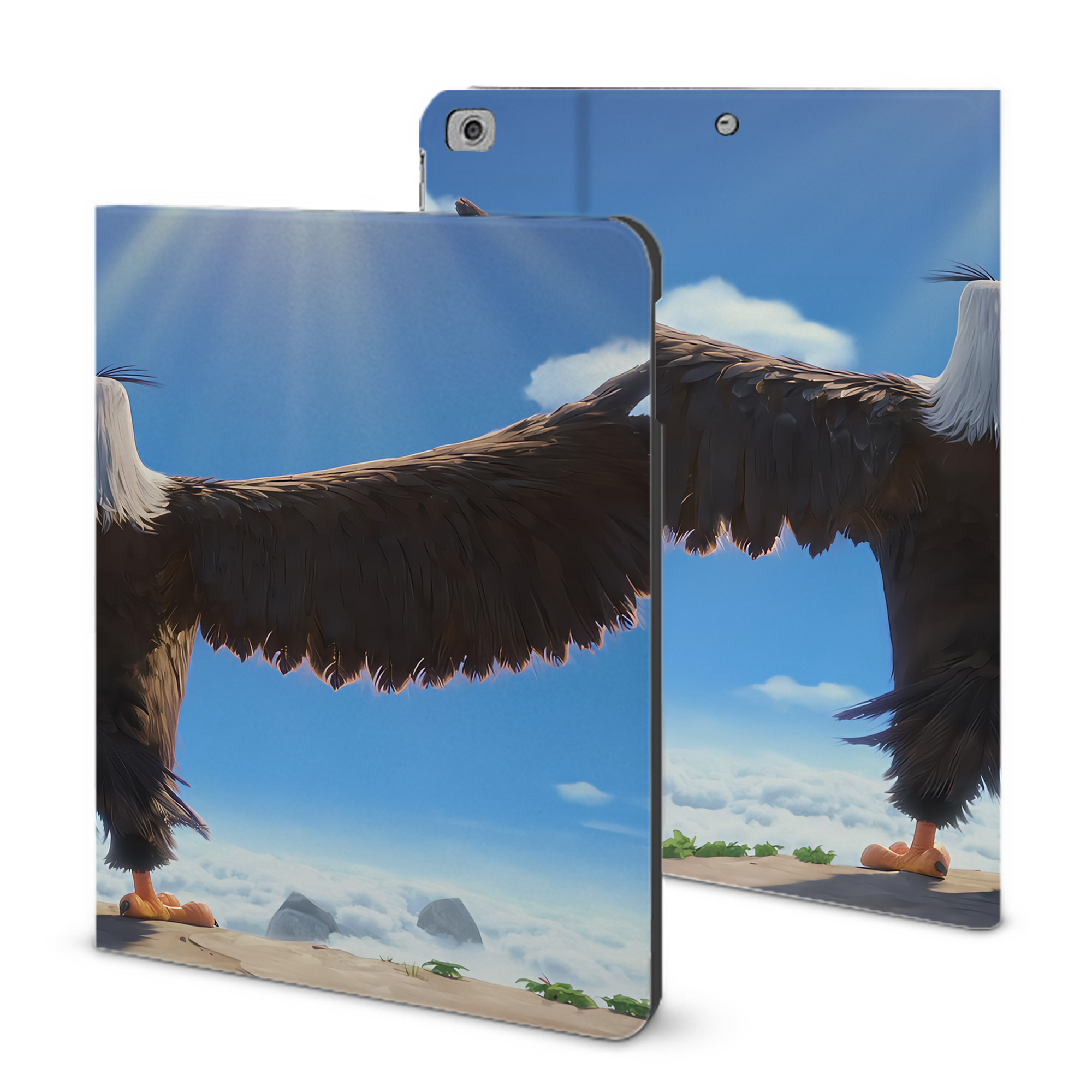（画像用） Angry Birds アングリーバード IPad ケース ブック型 PUレザー TPU 耐衝撃 軽量 薄型 ペン収納なし 全面保護 IPad 各モデル対応